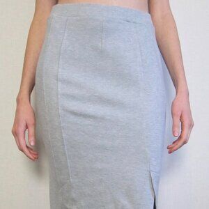 Grey Uniqlo Pencil Skirt